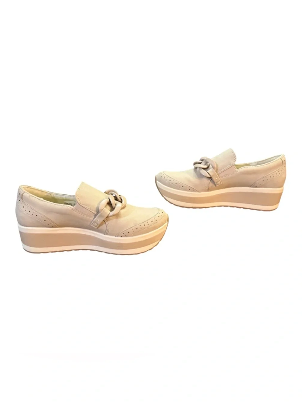 Dolce Vita Bozlee Chunky Chain Platform Sneaker Loafer Women’s Size 9